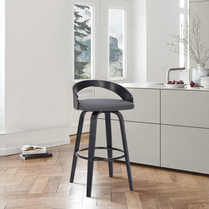 Corrigan Studio® Maxime Swivel Bar Stool & Reviews Wayfair